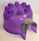 Kaytee Large Igloo Hideout  Translucent Plastic Habitat Decor For Small Animals