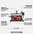 Milwaukee 2736-20 M18 Fuel 18v 8-1 4-inch One-key Cordless Table Saw - Bare Tool