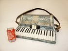 Vintage 60s Enrico Roselli Accordion Blue-gray Pearl