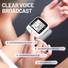 Blood Pressure Monitor With Carrying Case Portable Digital Wrist Bp Monitor Home
