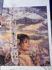 Lot Of 5 Vintage 1990 Native American Posters   1990 Advanced Troy Deniton  
