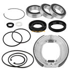 Rear Axle   Brake Bearing Seals   Shoes Kit For Honda Recon 250 Trx250 1997-2024