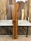 Rustic Figured Oak Wood Fireplace Mantel live Edge Oak rustic Oak Mantlepiece