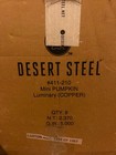Desert Steel Pumpkin Luminary  copper  Single Count