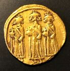 Ancient Byzantine Gold Coin Heraclius  Solidus 610 - 641 A d  Rare Coin 