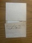 19th Century Original Handwritten Letter- June 6 1848