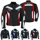 Motorbike Men   s Riding Jacket Motorcycle Jacket For Men Xx-large Black red
