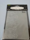 Darice Embossing Essentials Folder 1218-44 Spring Tulips Craft Scrapbooking