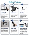 -electric Operating Table With Remote C-arm Compatible Operation Table 