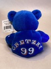 Wayne Gretzky  99 Salvino s Bammers Blue Plush Bear 9  Nhl Edmonton Oilers 1999