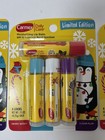 3x Carmex Limited Ed  Merry Berry Sugar Cookie Candy Cane Sugar Plum Lip Balm