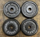 Sports Authority 5 Lb Barbell Weight Plates  Standard 1   X 4   20 Lb Total