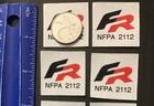10 Fr Nfpa 2112 Iron On Patch   Tag Fire Retardant Pants Shirt Jacket