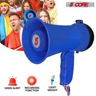 5 Core Megaphone 15w Bull Horn Mini Kids Pa Speaker W 400 Yards Range Loud Siren