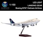 1 150 Saudi Arabia Airline Boeing B747 Airplane Model Resin For Decoration Gifts
