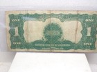 1899  1 Us Silver Certificate Large Note Blue Seal Black Eagle