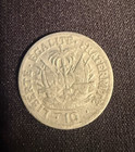 1949 Haiti 10 Centimes - Circulated