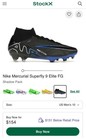Nike Mercurial Superfly 9 Elite Fg Soccer Cleats Black 