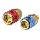 A c R134a Quick Coupler Adapter Car High   Low Side Hvac Sae Male Flare Fitting