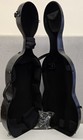 Pure By Gewa Cello Case Polycarbonate 4 8 Grey 4 4 With Wheels Damaged  3  Crack