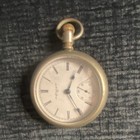 Antique 1902 Elgin Pocket Watch 18s 17j G m  Wheeler Running Base Metal Case