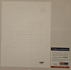 J   Edgar Hoover Signed 7x9 5 Letter W  Psa dna Coa  Director Of Fbi