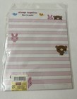 Kawaii Japanese Stationary Set  Bear   Bunny Best Friends Letter Writing Set