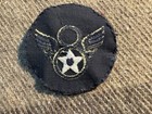 Wwii Usaaf  8th Af  British Made  Stubby Wing Patch   Used From Uniform
