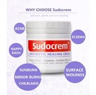 Sudocrem 125g Sudocream Antiseptic Healing Cream Acne Nappy Rash  free Shipping 