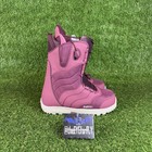 Burton Mint Snowboard Boots Cabernet Burgundy Rare Color Women   s Size 7 5 New 