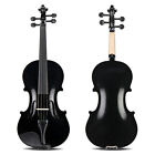 Full Size 4 4 Violin Set With Hard Case violin Bow shoulder Rest rosin