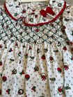 Polly Flinders Girls Dress 2t 2 Toddler Christmas Holiday Smock Usa Nwt Vintage