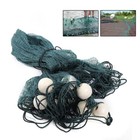 Fishing Gill Net Beach Seine Drag Net Float Lead Sinker Mesh Fish Net 6 5x33ft