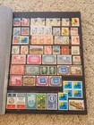 Stamp Collection With Album