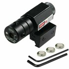 2x Tactical Red Laser Beam Dot Sight Scope For Hunting Gun Rifle Pistol Handgun