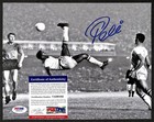 Pele Brazil Soccer Bicycle Kick Signed autographed 8x10 B w Photo Psa dna 205319