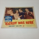 Lot Of 8 Vintage  kilroy Was Here  Lobby Cards