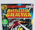 Battlestar Galactica  1 Marvel Comics Newsstand  1979  Cleaned   Pressed Vf nm-
