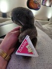 Vintage Dakin 1988 Plush Otter Holding Shell Scarce Nwt  78659