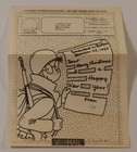 3rd Armored Division Apo 253 December 25 1943 Censored V-mail Letter Art Ww2
