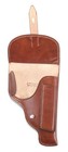 Premium Drum Dyed Leather Makarov Holster With Magazine Pouch