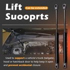 2x Rear Window Glass Lift Supports Shocks Struts For 2009-2015 Honda Pilot 3 5l