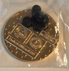 Extremely Rare Le Htf Disneyland Tron Penny Arcade Gold Starcade Coin Pin Chaser