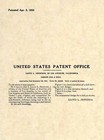 Official Popeye Us Patent Art Print- Vintage Original Sailor Antique Toy -262