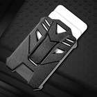 2 Pack Heavy Duty Id Badge Holder Vertical Id Card Holder Hard Plastic Badge Hol