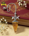 Citrine Pendulum Crystal For Divination - Witchcraft Supplies For Dowsing  Pendu