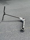 Black And Grey Luck Scooter Used For Tricks