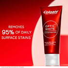Colgate Optic White Stain Fighter Teeth Whitening Toothpaste  6 Oz Tube