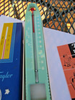 Taylor Model 5604 Vintage Green Mid-20th-century Liquid-in-glass Thermometer Nos