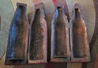 2 Mcm  Spanish Wood Folk Art Wine Bottle Hinged Cases Juan H  Mendoza Madrid 